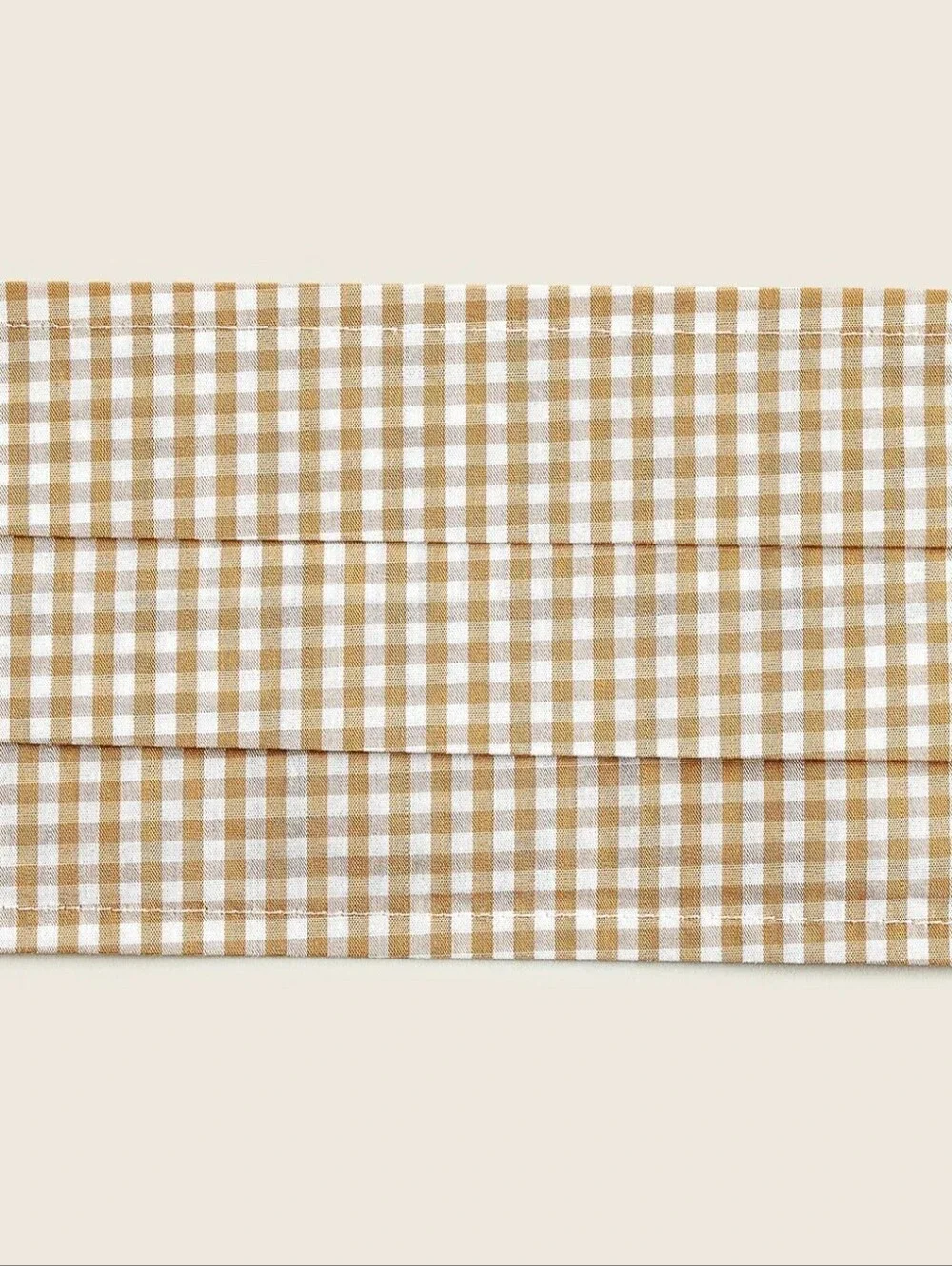 J. CREW non-medical face masks Set Of 3 Neutral Checks and Stripes BNWT 1 Left